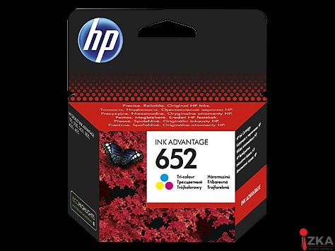 Tusz HP 652 (F6V24AE) kolor 200str 1115/2135/2136/3635/3835/4675 Tusz HP 652 (F6V24AE) kolor 200str 1115/2135/2136/3635/3835/4675