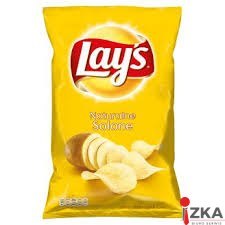 Chipsy LAYS SOLONE naturalne 140g