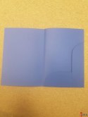 Teczka ofertowa A4 granatowa 270gr mat POLIGRAF