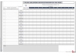 525-1 Plan urlopów wypoczynk. MICHALCZYK I PROKOP