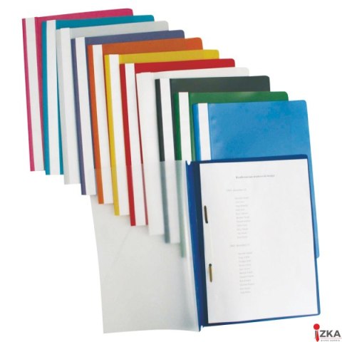 Skoroszyt miękki z wąsami A4 Esselte, 25 szt. granatowy, 15389