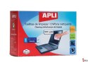 Chusteczki do czyszczenia ekranów APLI (AP11828) 20szt sucha+mokra