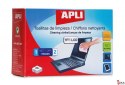 Chusteczki do czyszczenia ekranów APLI (AP11828) 20szt sucha+mokra
