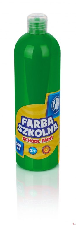 Farba szkolna Astra 500 ml - zielona jasna, 83410902