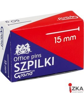 Szpilki krótkie metalowe 15 mm, 50 gram, GRAND 110-1588