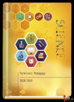 Terminarz PEDAGOGA 2024/2025 ATOMY A5 T-150F-04 Michalczyk i Prokop kalendarz