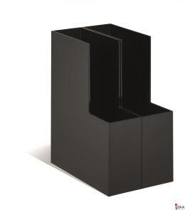 Pojemnik na katalogi / czasopisma CUBO Czarny 772701 DURABLE