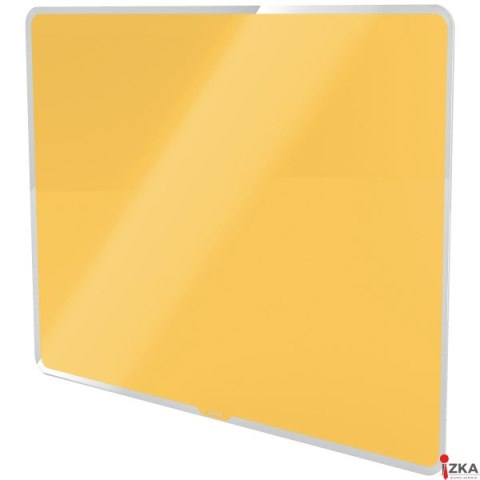 Szklana tablica magnetyczna Leitz Cosy 80x60cm, żółta, 70430019 Szklana tablica magnetyczna Leitz Cosy 80x60cm, żółta, 70430019