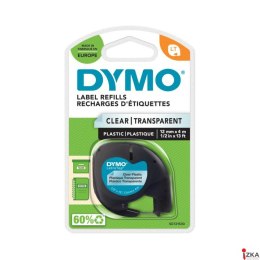 Taśma DYMO 12mm/4m - plastikowa, przezroczysta S0721530