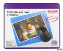 Podkładka pod mysz z kieszenią violet KPM-01-05 BIURFOL