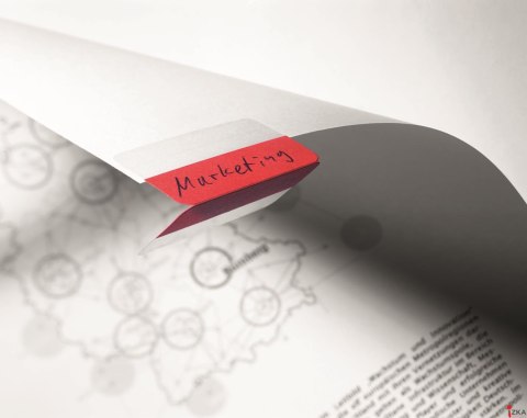 Zakładki samoprzylepne dwustronne indeksy (24szt.) szer.40mm QUICK TAB 840600 DURABLE