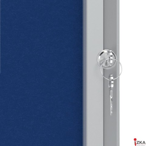 Gablota filcowa wewnętrzna Nobo Premium Plus 8xA4, niebieska 1915327