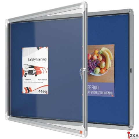 Gablota filcowa wewnętrzna Nobo Premium Plus 8xA4, niebieska 1915327