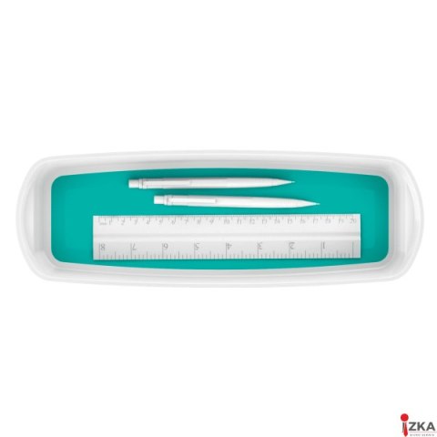 MyBox Organizer podłużny, biało-turkusowy 52581051