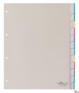 Przekładki PP A4, zgrzane wymienne indeksy, 0 -10 przezr. 683119 DURABLE