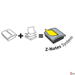 Bloczek samoprzylepny POST-IT Super sticky Z-Notes (R330-6SS-JP), 76x76mm, 6x90 kart., paleta Bora Bora
