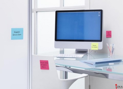 Bloczek samoprzylepny POST-IT Super sticky Z-Notes (R330-6SS-JP), 76x76mm, 6x90 kart., paleta Bora Bora