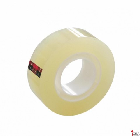 Taśma biurowa SCOTCH (550), 19mm, 10m, w folii, 8szt., transparentna