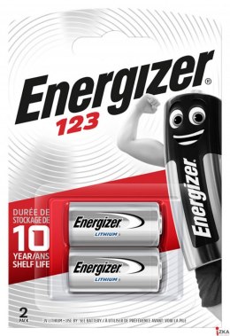 Bateria ENERGIZER 123 fotograficzna (2 szt.) blister