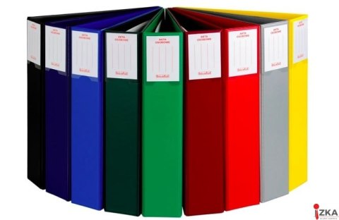 Segregator do akt osobowych 6,5 cm 2r/d52 niebieski TD-16-03 BIURFOL