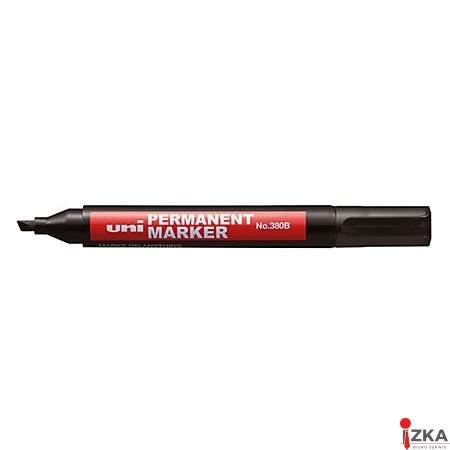 Marker permanentny UNI NO-380 ścięty zielony