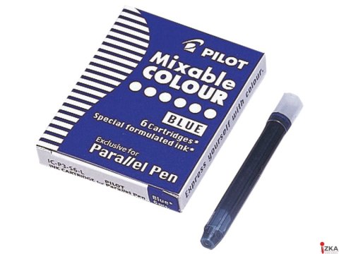 Naboje PARALLEL niebieski IC-P3-S6-L PILOT