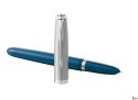 Pióro wieczne (F) PARKER 51 TEAL BLUE CT 2123506 PARKER, giftbox