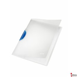 Skoroszyt z klipsem Leitz Magic (okładki przezr./klips kolor), niebieski 41740035