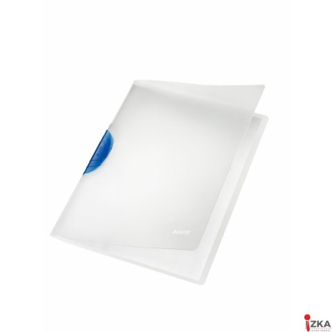 Skoroszyt z klipsem Leitz Magic (okładki przezr./klips kolor), niebieski 41740035