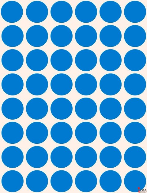 Kółka do zaznaczania 3375 Q18 22 ark niebieskie trwałe, Avery Zweckform