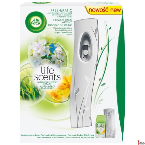 AIR WICK odświeżacz automat.doz.+wkład 250ml Wiosenna świeżość *70293 AIR WICK odświeżacz automat.doz.+wkład 250ml Wiosenna świeżość *70293