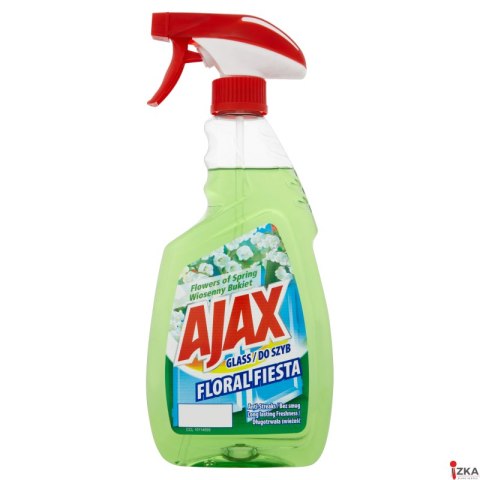 AJAX Płyn do mycia szyb 500ml Floral Fiesta ( zielony )rozpylacz 76688 AJAX Płyn do mycia szyb 500ml Floral Fiesta ( zielony )rozpylacz 76688