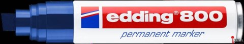Marker E-800 EDDING niebieski końcówka ścięta