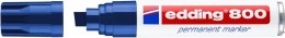 Marker E-800 EDDING niebieski końcówka ścięta
