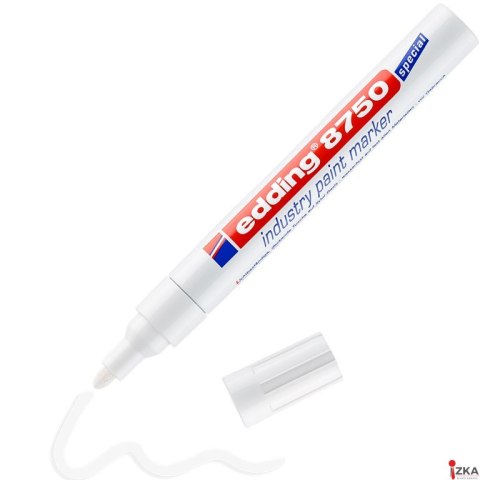 Marker olejowy EDDING e-8750 2-4mm biały