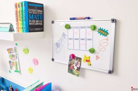 Marker do tab.360 4szt.mix EDDING końcówka okrągła suchościeralny komplet 4 kolory