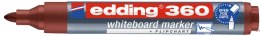 Marker do tablic okrągła końcówka 1,5-3 mm brązowy Edding 360/007/BR