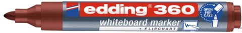 Marker do tablic okrągła końcówka 1,5-3 mm brązowy Edding 360/007/BR