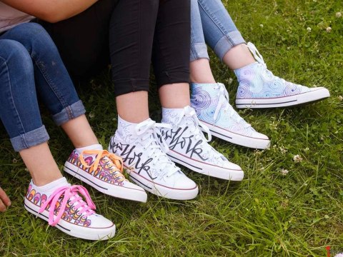 Marker do tkanin okrągła końcówka 3 mm karminowy Edding 4500/019/K