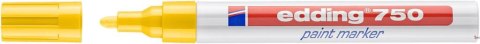 Marker lak.2-4mm 750 żółty EDDING końcówka okrągła Marker lak.2-4mm 750 żółty EDDING końcówka okrągła