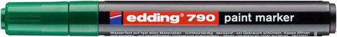 Marker lakierowy okrągła końcówka 2-3 mm zielony Edding 790/004/ZI
