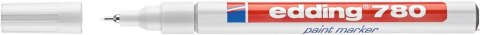 Marker olej.780 0.8 biały EDDING końcówka okrągła