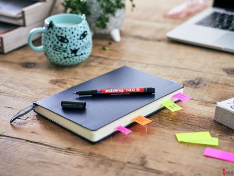 Foliopis 0.3 140S czerw.EDDING końcówka okrągła