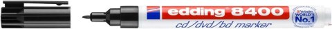 Marker EDDING 8400 do CD czarny końcówka okrągła