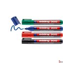 Marker perm.300-4szt EDDING końcówka okrągła