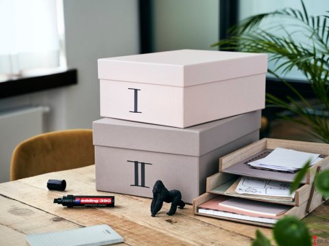 Marker permanentny ścięta końcówka 4-12 mm czerwony Edding 390/002/CZ