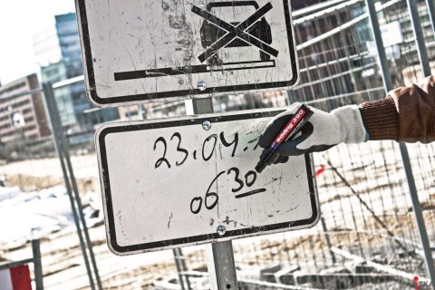 Marker permanentny ścięta końcówka 4-12 mm czerwony Edding 390/002/CZ