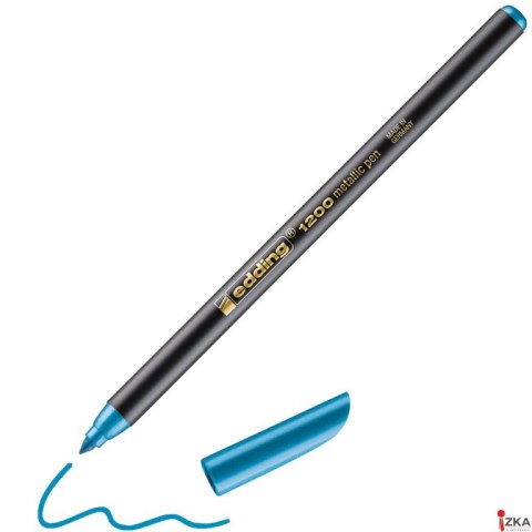 Pisak artystyczny 1-3 mm metallic zielony Edding 1200/073/N/M