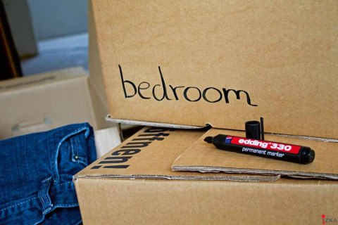 Marker EDDING permanentny ścięta końcówka 1-5mm brązowy 330/007/br ed