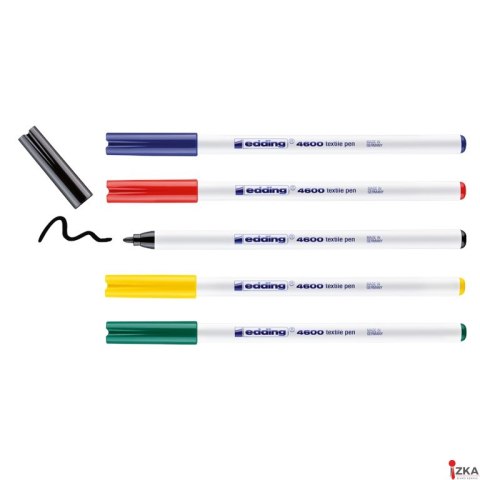 Marker do tkanin 5kol. 4600/5S EDDING